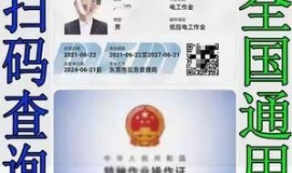 全国特种操作证查询